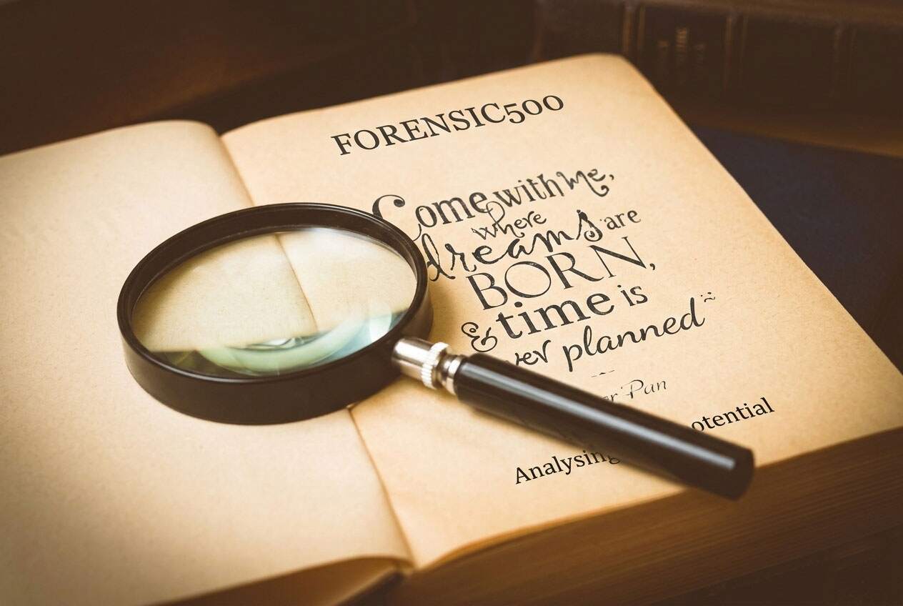 Forensic 500 manuscript review service